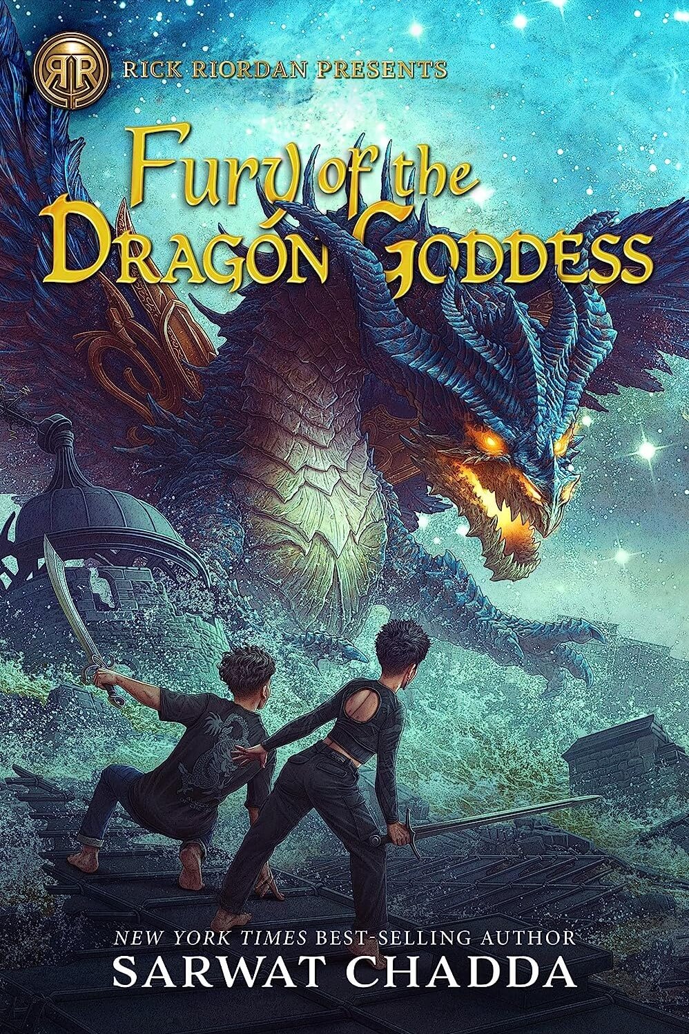 Fury Of The Dragon Goddess By Sarwat Chadda Teen Librarian